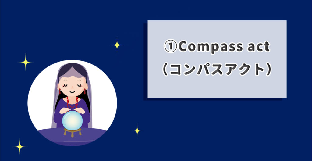 Compass act（コンパスアクト）